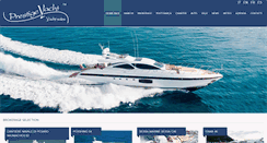 Desktop Screenshot of prestigeyacht.com